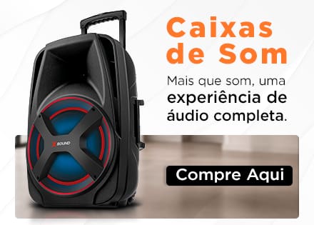 Banner de Caixas de Som
