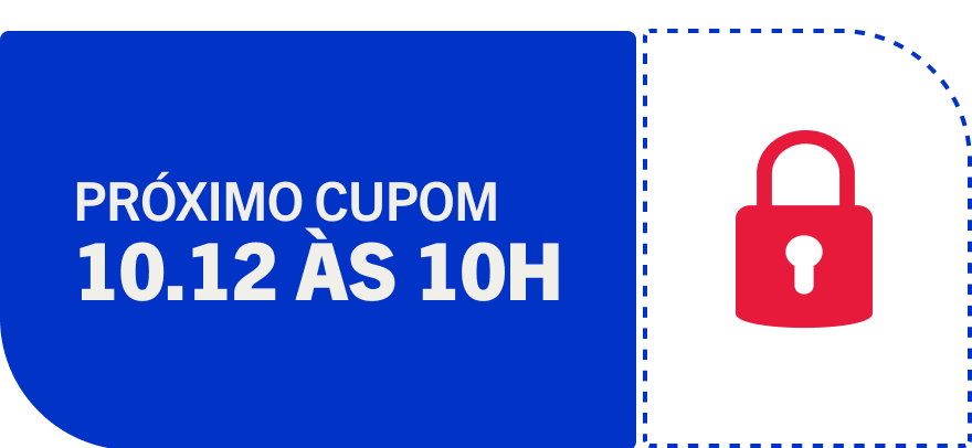 Próximo Cupom 09/12 às 10h