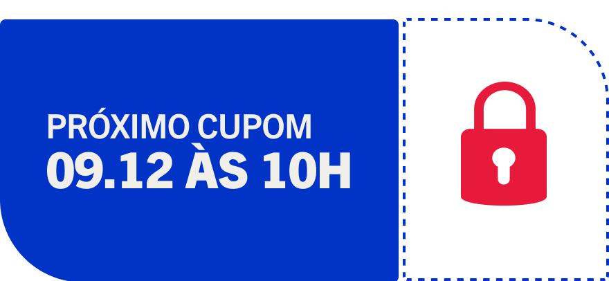 Próximo Cupom 09/12 às 10h