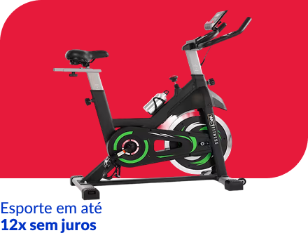 Esporte em até 12x sem juros