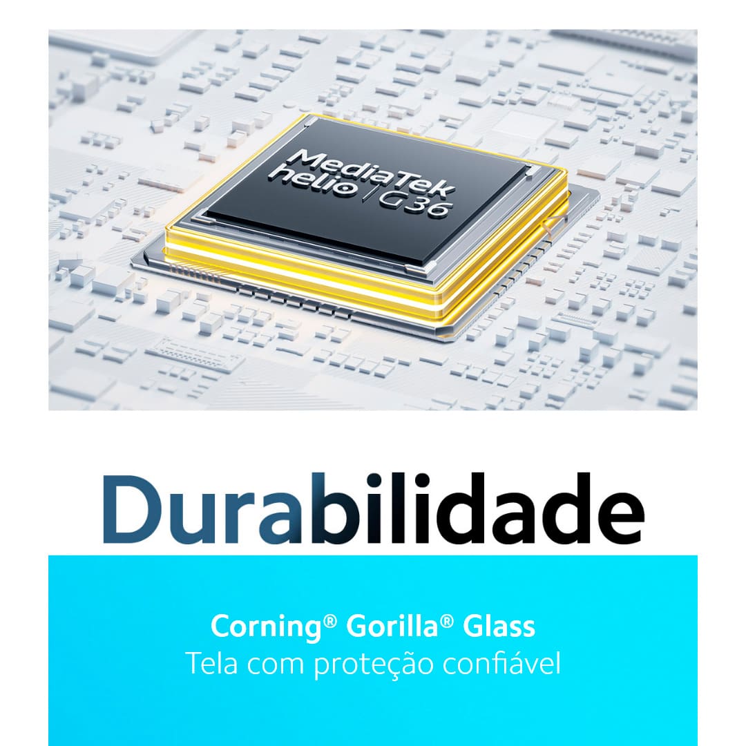 Design e Experiência Visual Imersiva O Smartphone Redmi A3 é ideal para quem busca praticidade e acessibilidade no seu dia a dia. Com um design moderno e uma tela ampla de 6,7 polegadas, proporciona uma experiência visual envolvente, perfeita para desfrutar de vídeos, fotos e navegação na web. Desempenho Eficiente e Sistema Leve Equipado com o processador MediaTek Helio G36, o Xiaomi Redmi oferece um desempenho excepcional para todas as suas atividades diárias. Desenvolvido para garantir fluidez e responsividade, mesmo em uso prolongado, e aliado ao sistema operacional Android 14, garante uma experiência de uso intuitiva e eficaz.