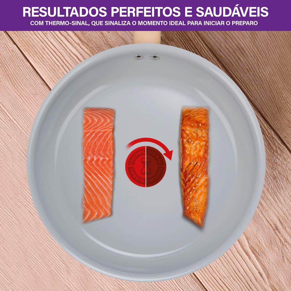Conjunto de Panelas 5 Peças Rochedo Ceramic Light
