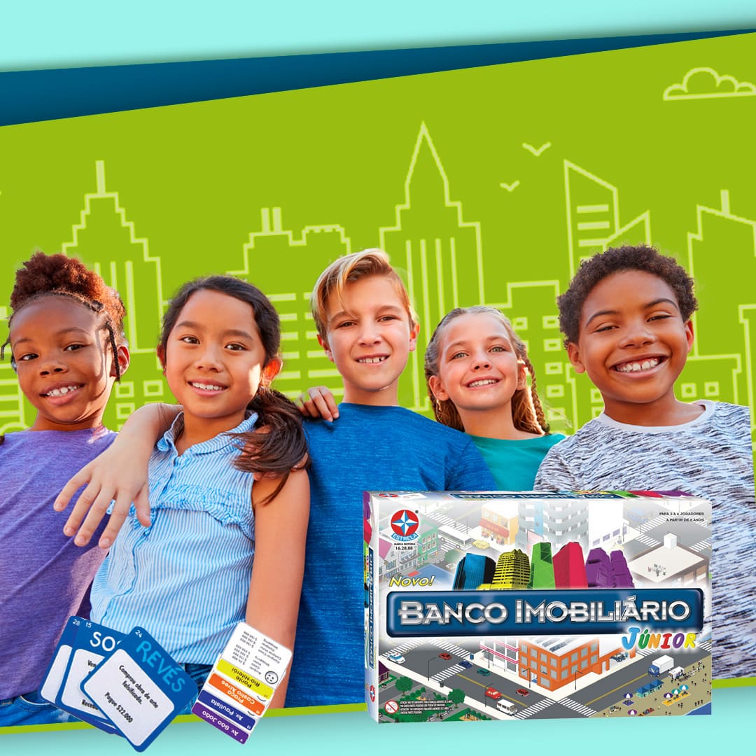 JOGO BANCO IMOBILIARIO JR. ESTRELA