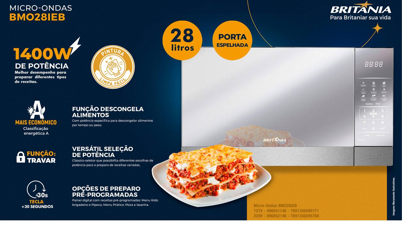 forno-micro-ondas-britania-bmo28ieb-28-litros