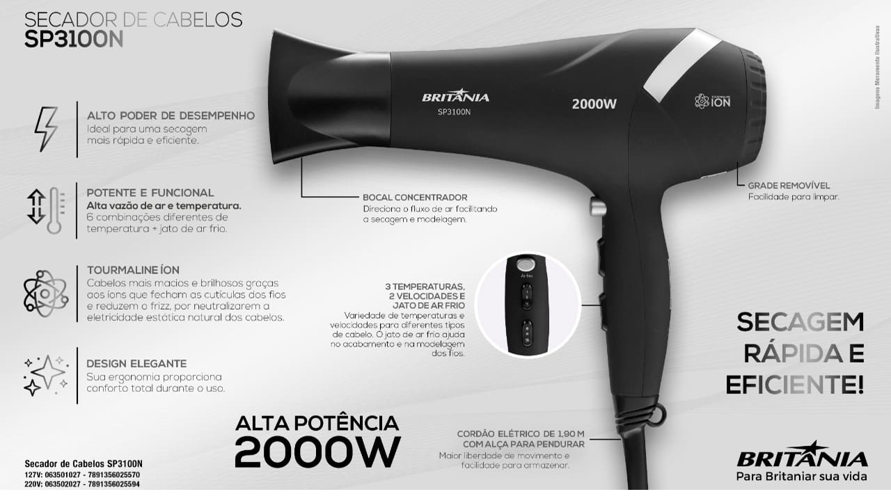 secador-cabelos-britania-sp3100-preto