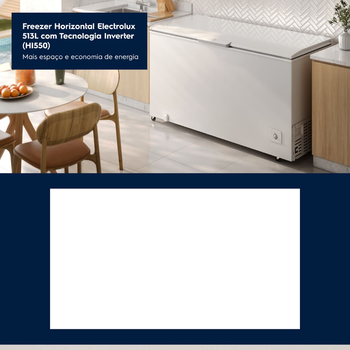 reezer Horizontal Electrolux HI550