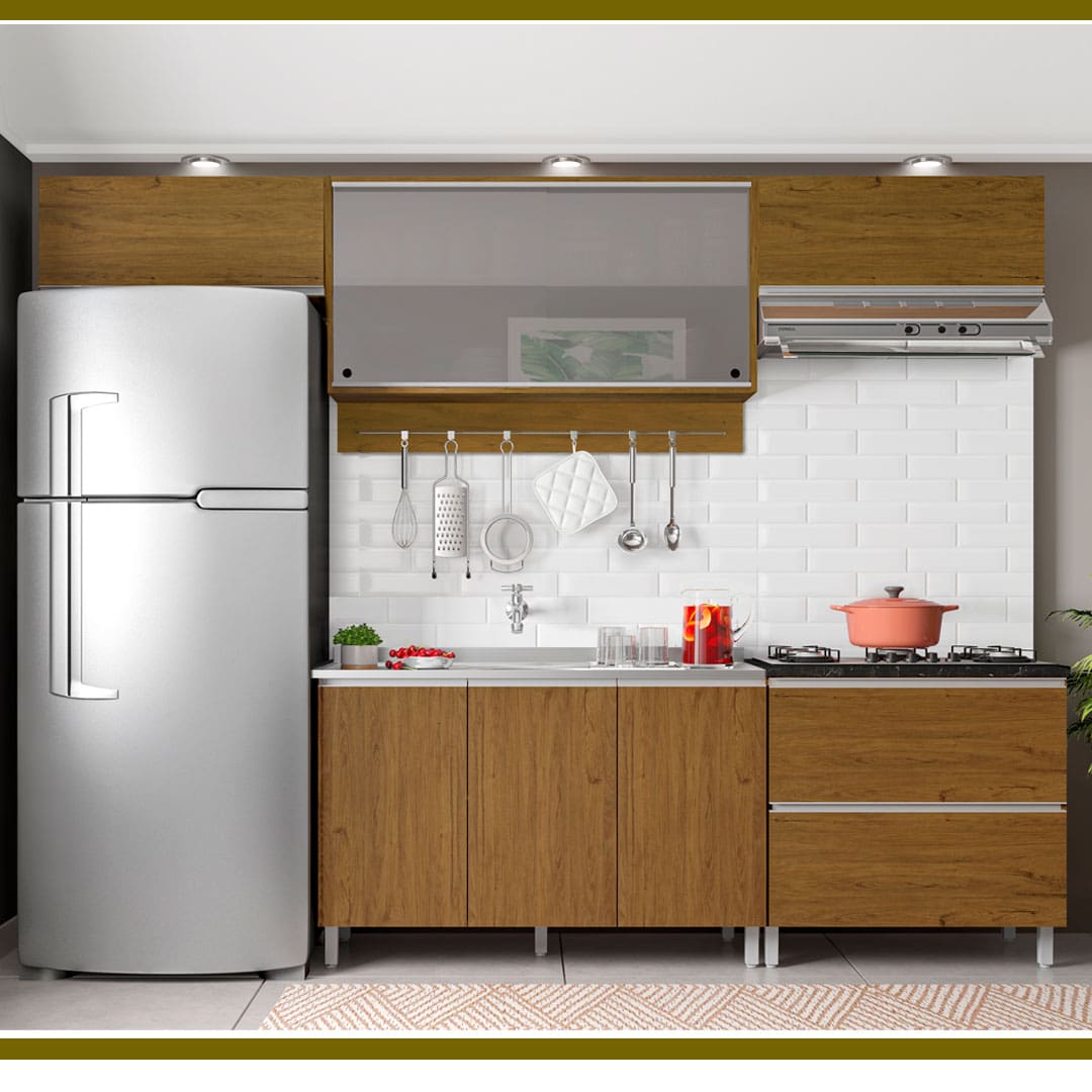 Cozinha Bartira Amazonita 6 Peças