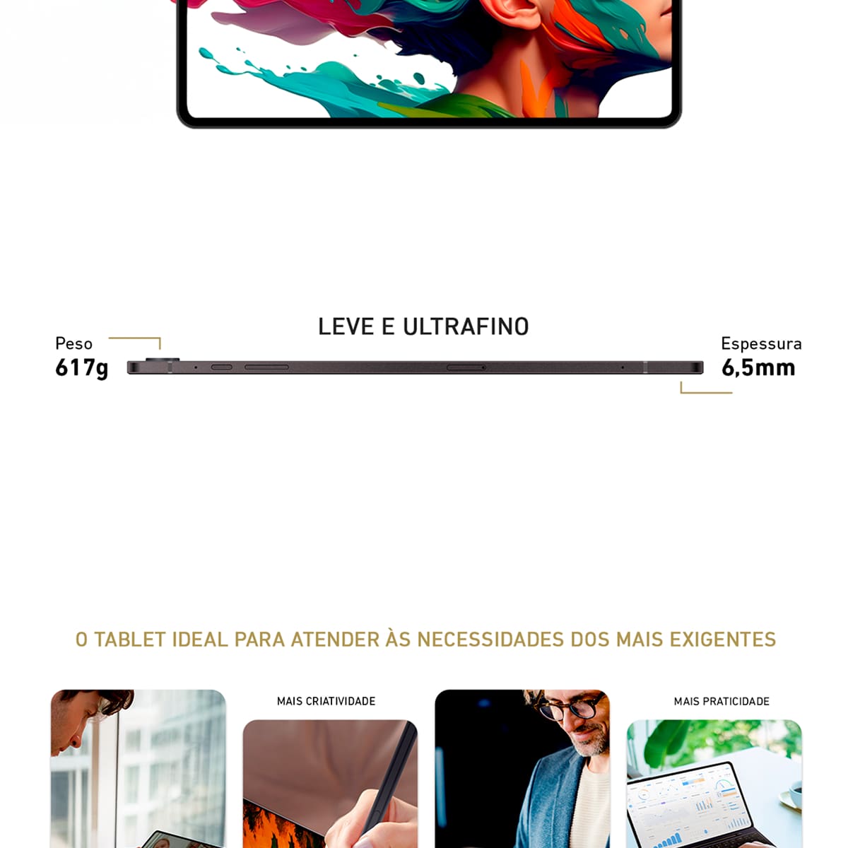 Tablet VAIO TL12 AMOLED 12.6” Octa-Core 5G/Wifi 8G