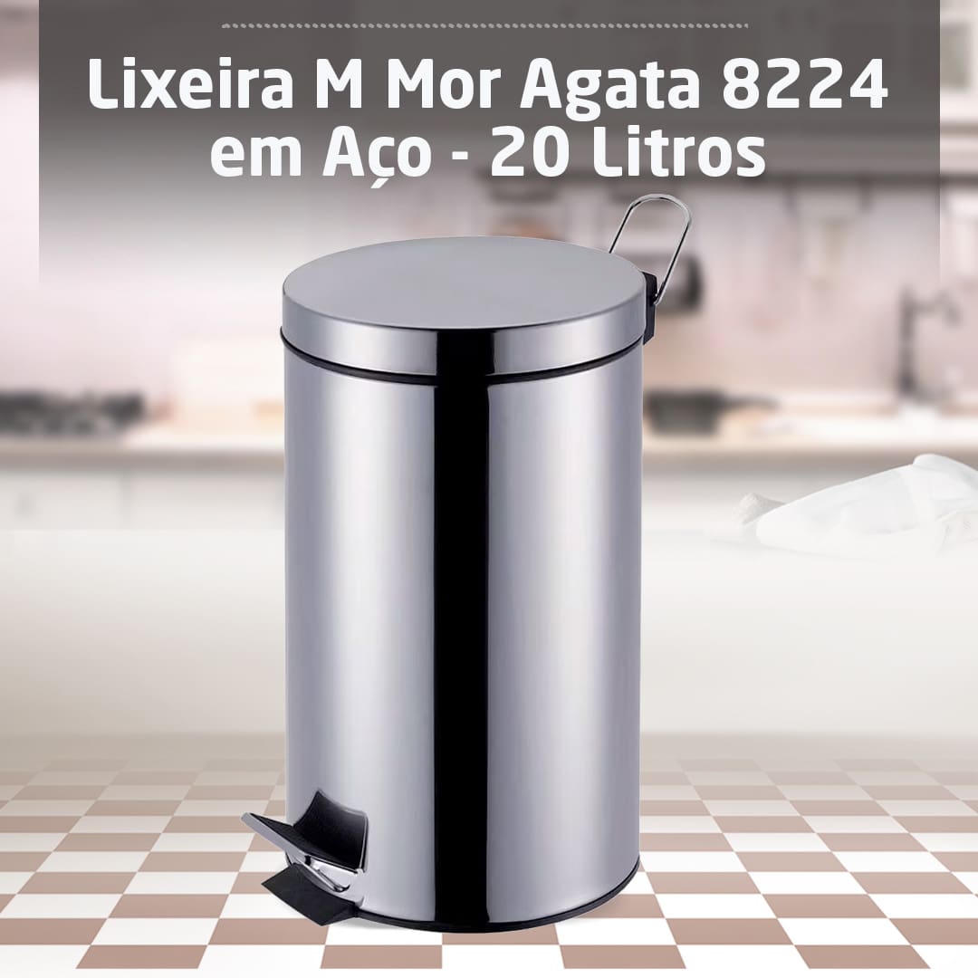 Lixeira Mor Agata 20 L