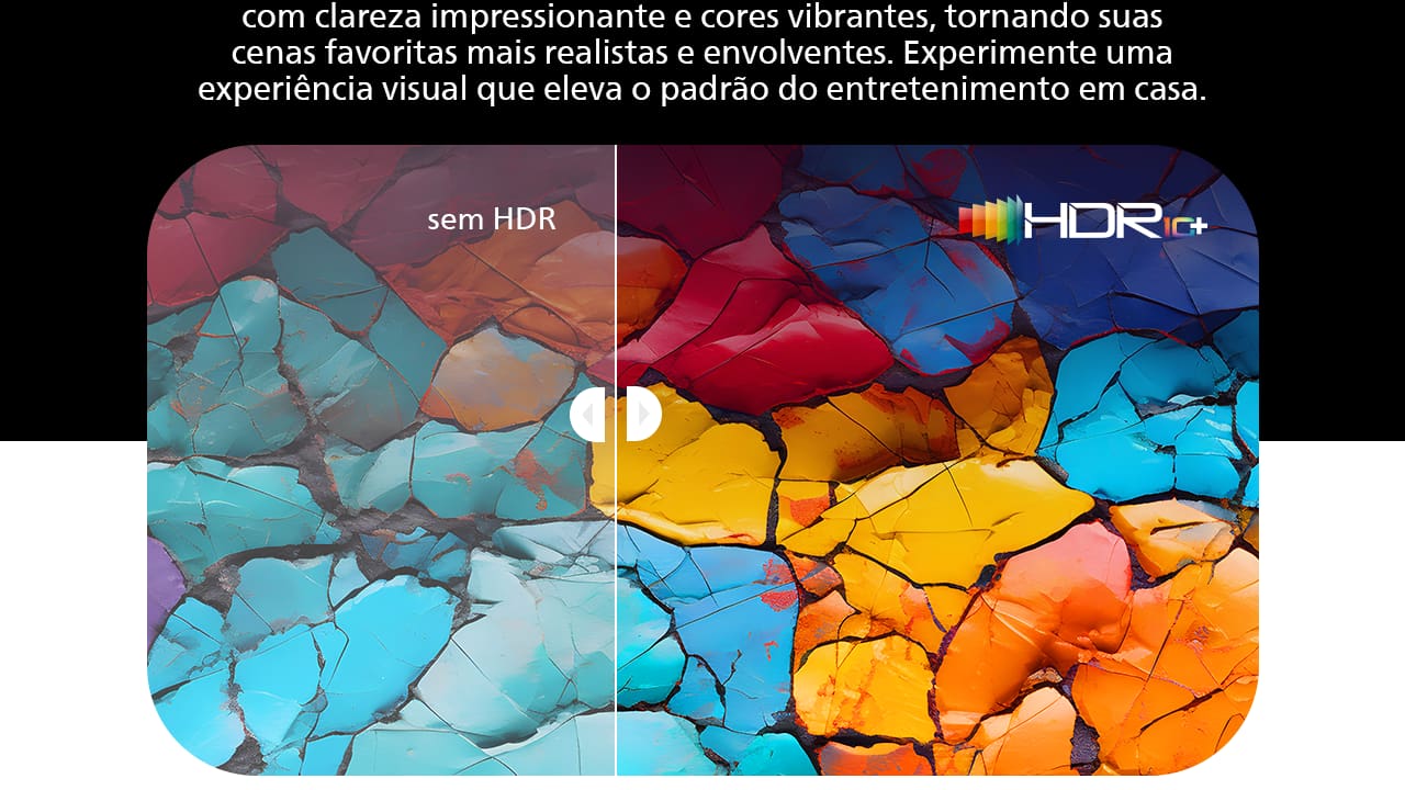 Smart TV 65" 4K Philips 65PUG7419/78 Google TV Comando de Voz Dolby Atmos