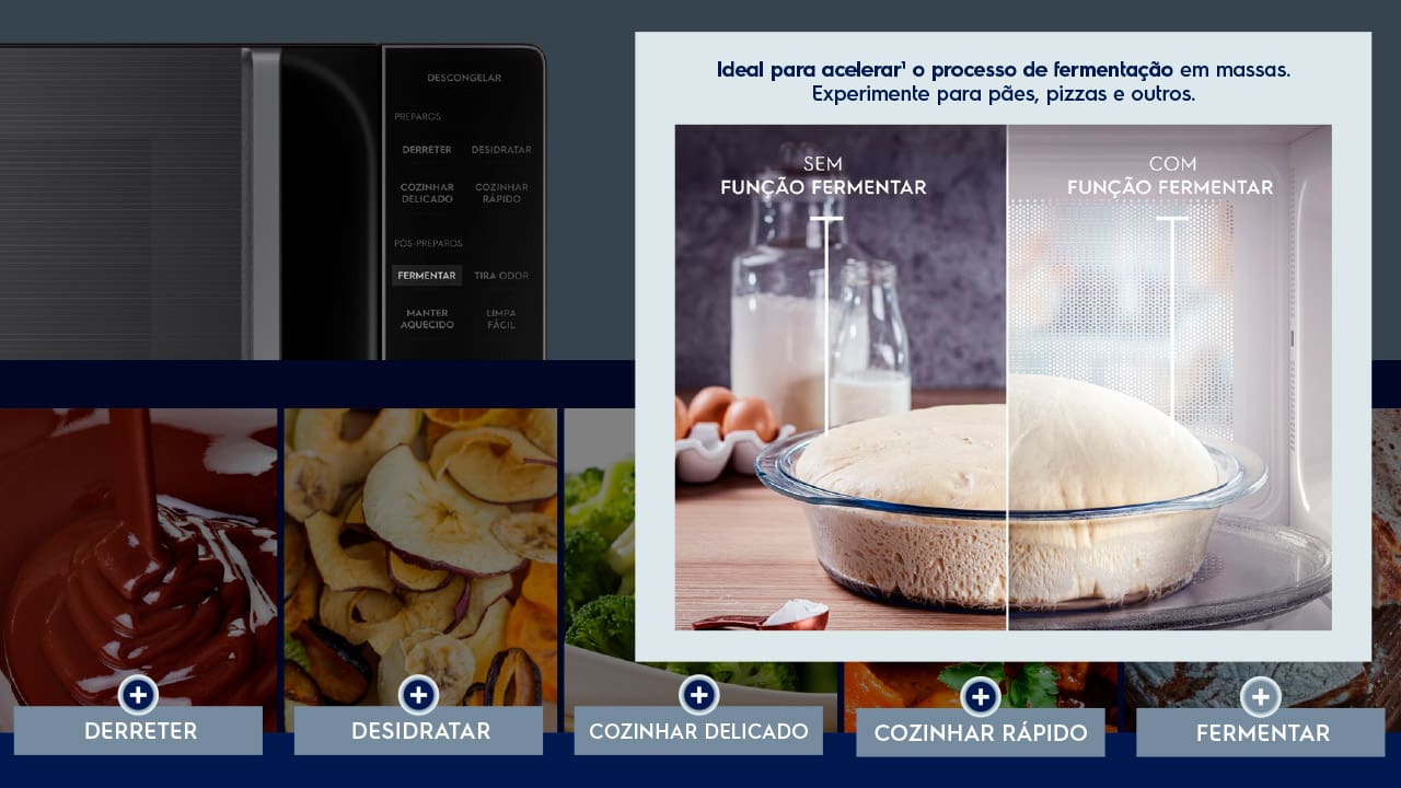 Microondas Electrolux Efficient ME36S Prata 36L