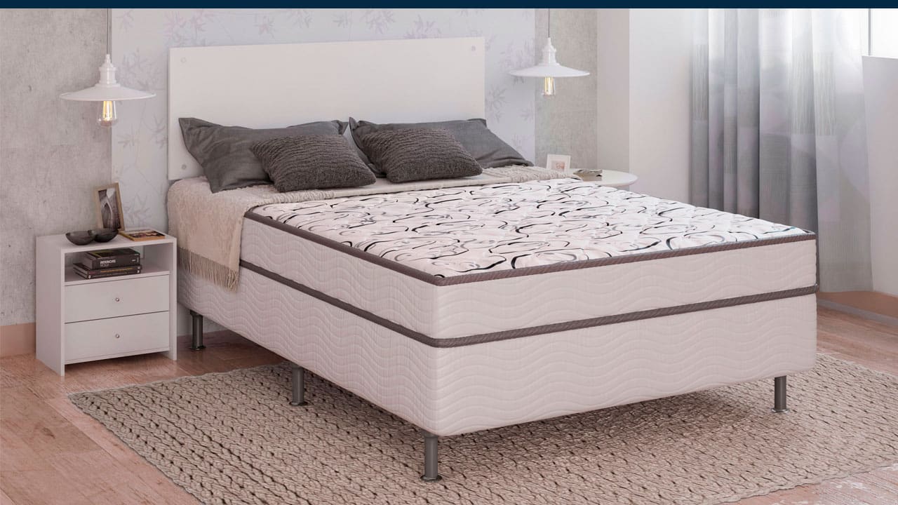 Cama Box Conjugada Ortopédica Ortobom Turin Casal