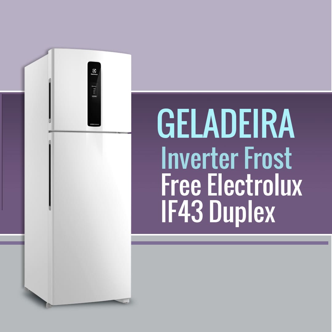 Geladeira Electrolux Inverter Frost Free IF43 | Ponto