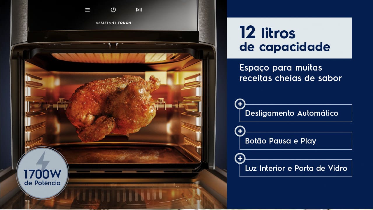 FRIT ELETR ELECTROLUX OVEN EXPER EAF90 12L