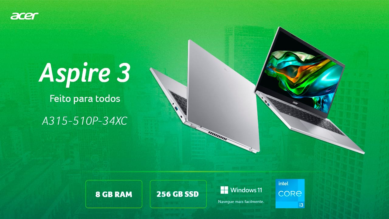 Acer Aspire 3 - Notebook – Portátil - Computador portátil - Oferta