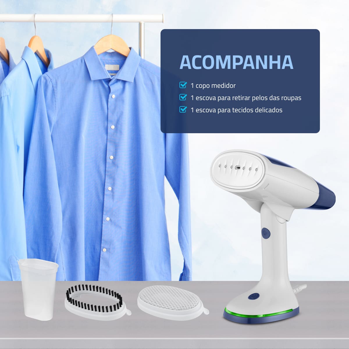 Vaporizador Portátil Mondial VP-10-DB Dobráve