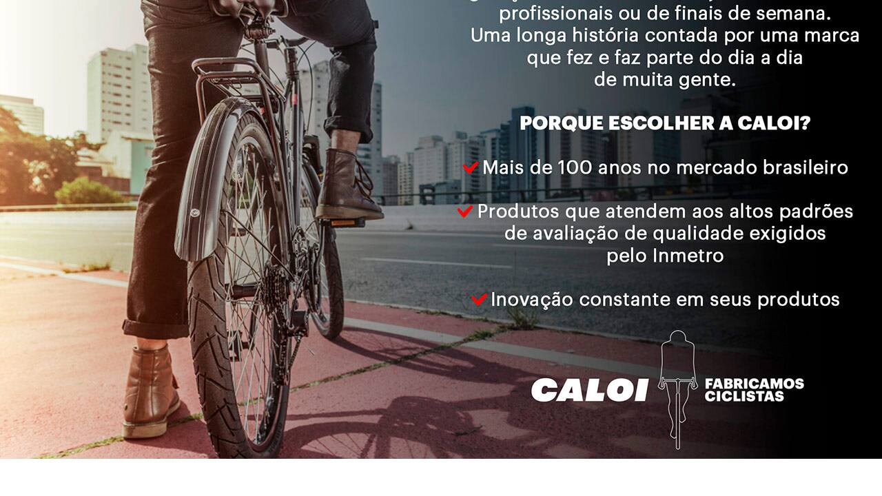 Bicicleta Aro 29 Caloi Vulcan Preta
