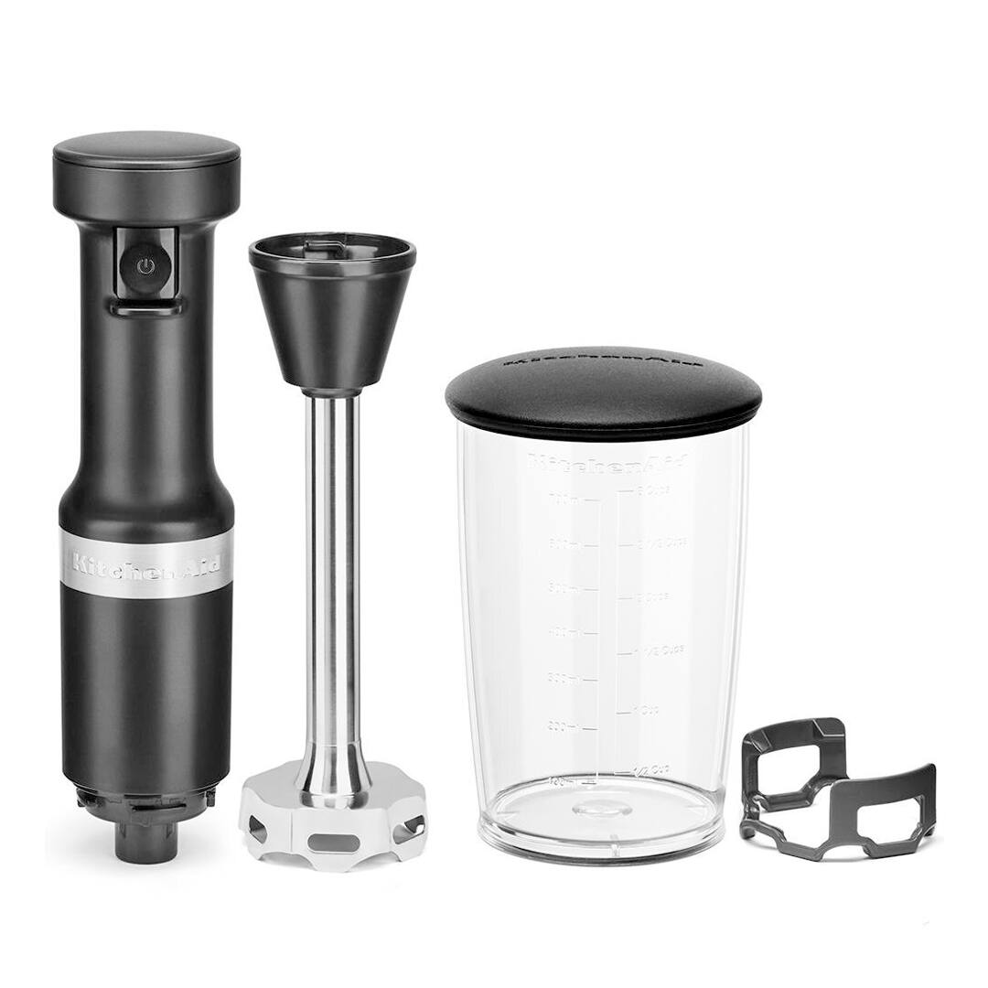 Mixer Mão KitchenAid KEB53AP lâmina aço inox
