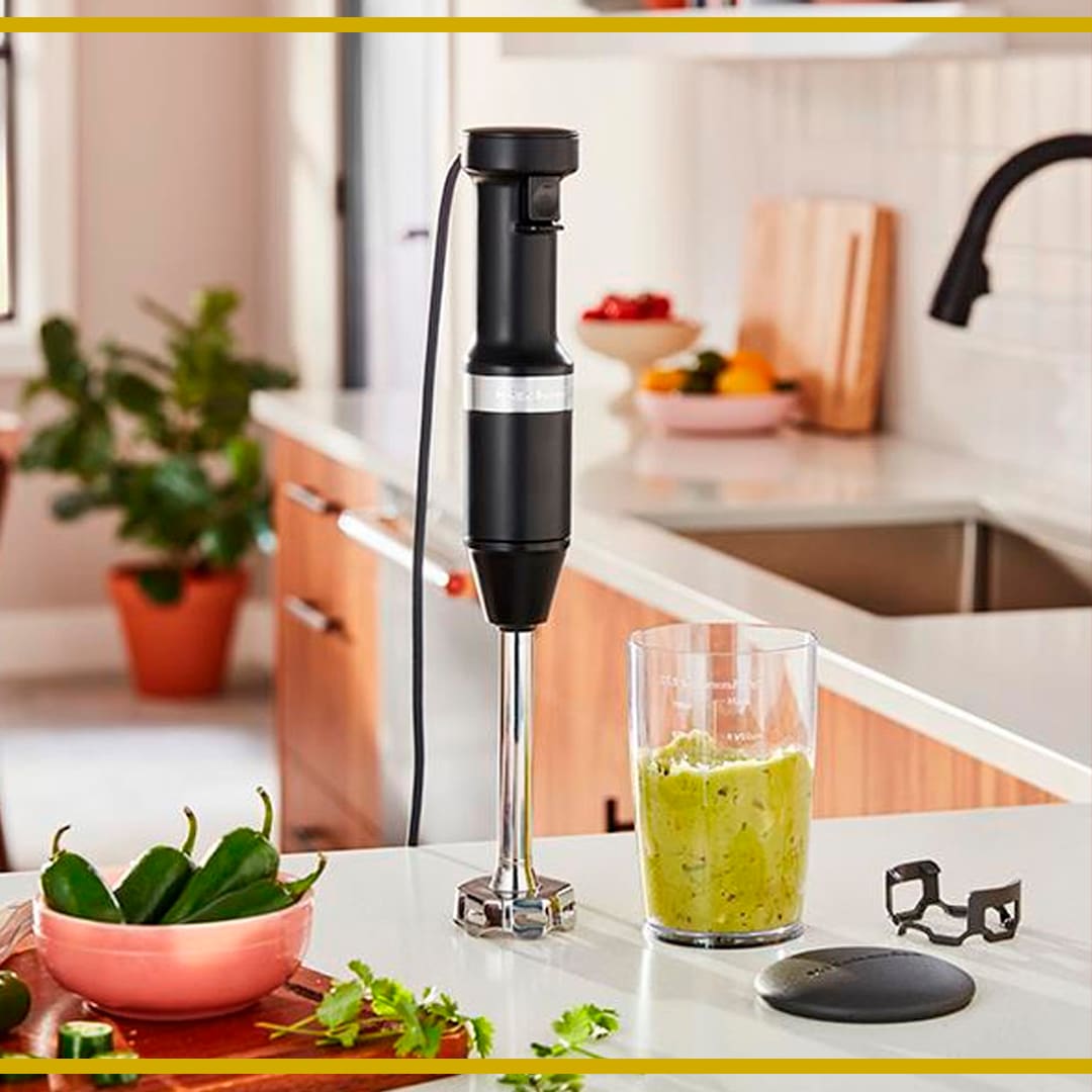 Mixer Mão KitchenAid KEB53AP Preto