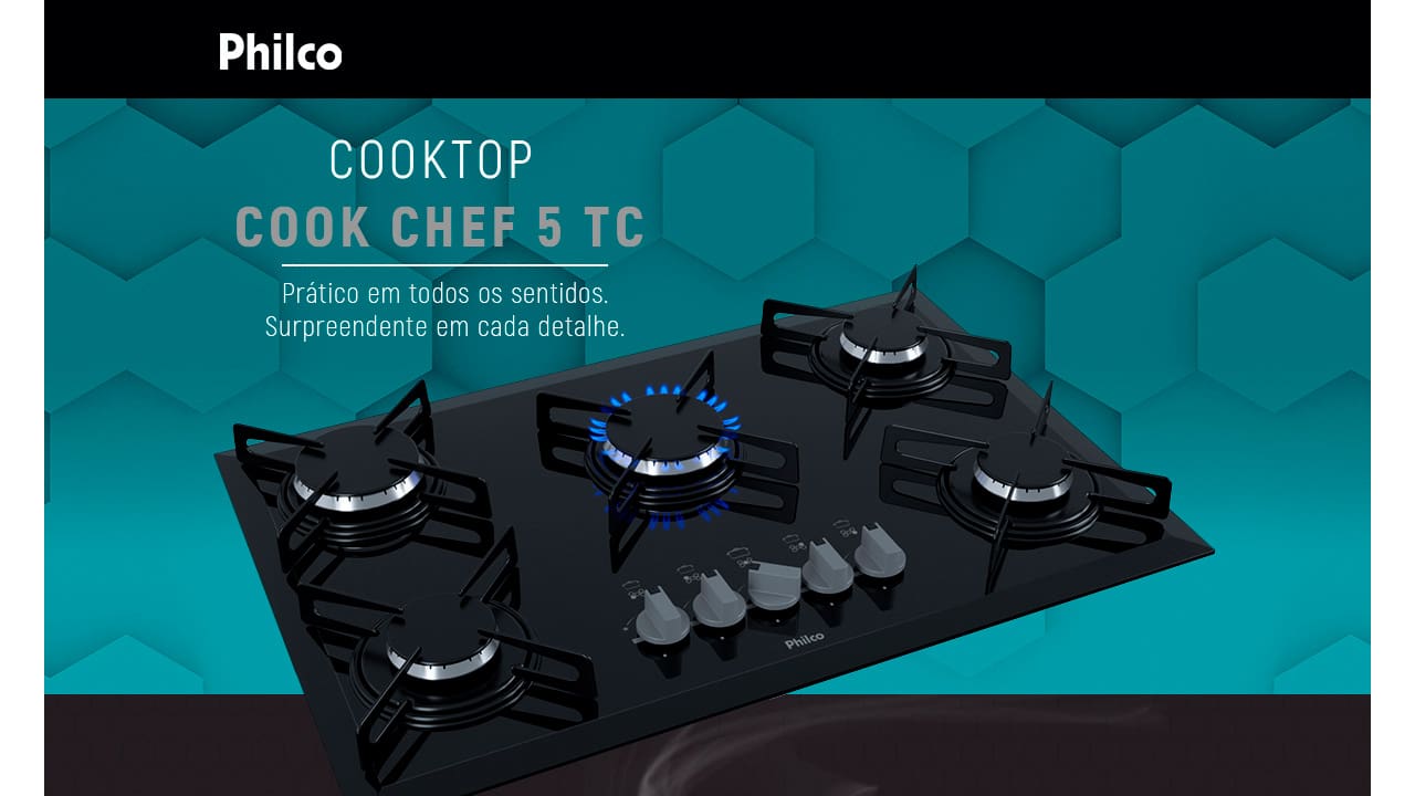 cooktop-gas-philco-5-bocas-chef-5-bisote