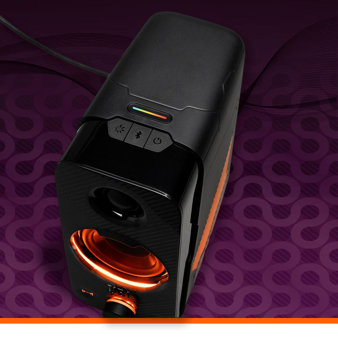 Alto-falantes JBL Quantum Duo Gamers 