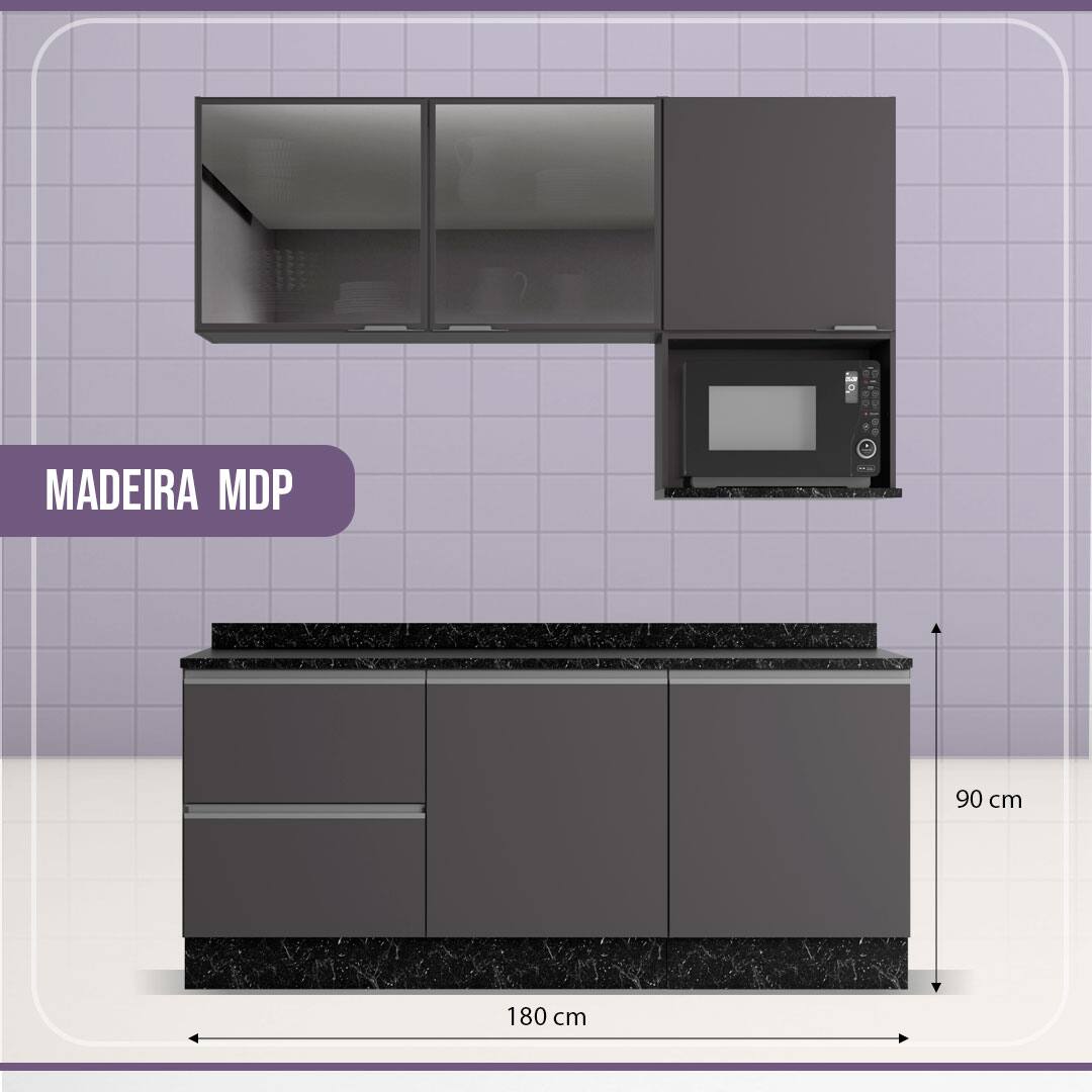 Cozinha Completa Bartira Linea 