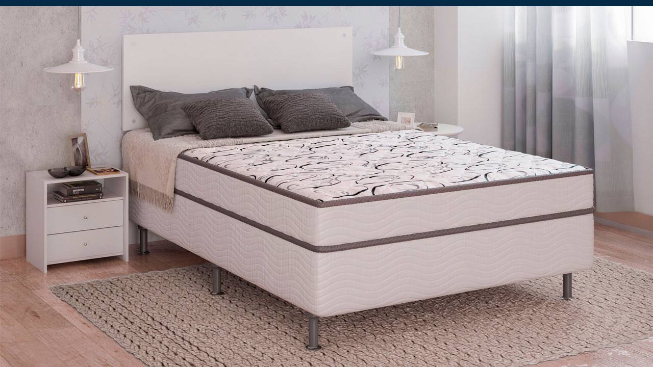 Cama Box Conjugada Ortopédica Ortobom Turin - Casal