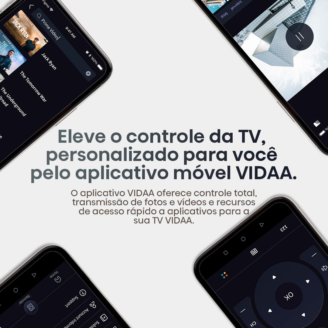 TV Hisense Smart - Preço Acessível - Qualidade de Som – Gamer