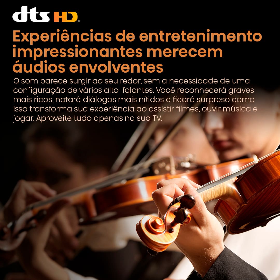 TV Hisense Smart - Preço Acessível - Qualidade de Som – Gamer