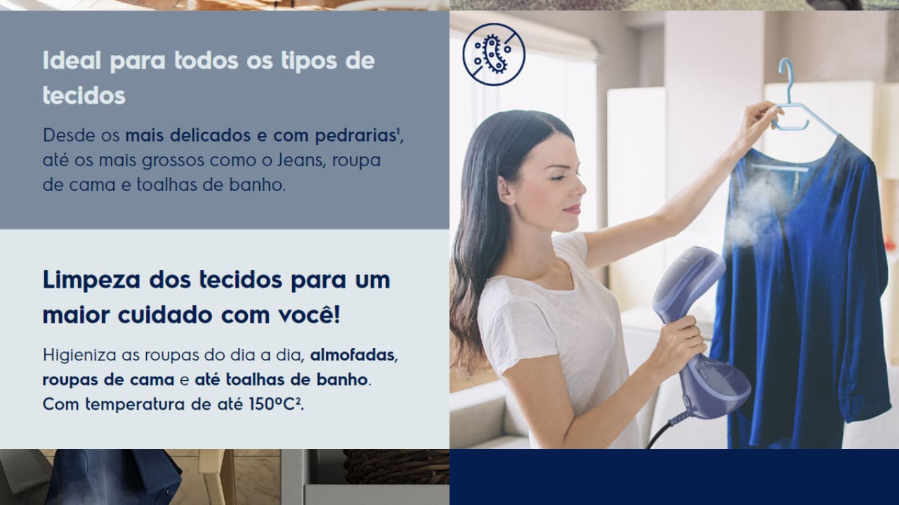 VAPORIZADOR DE ROUPAS ELECTROLUX EPS10