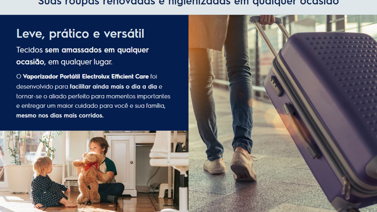 VAPORIZADOR DE ROUPAS ELECTROLUX EPS10