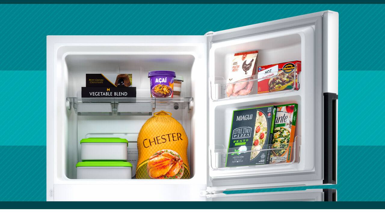 Freezer para até 96 litros