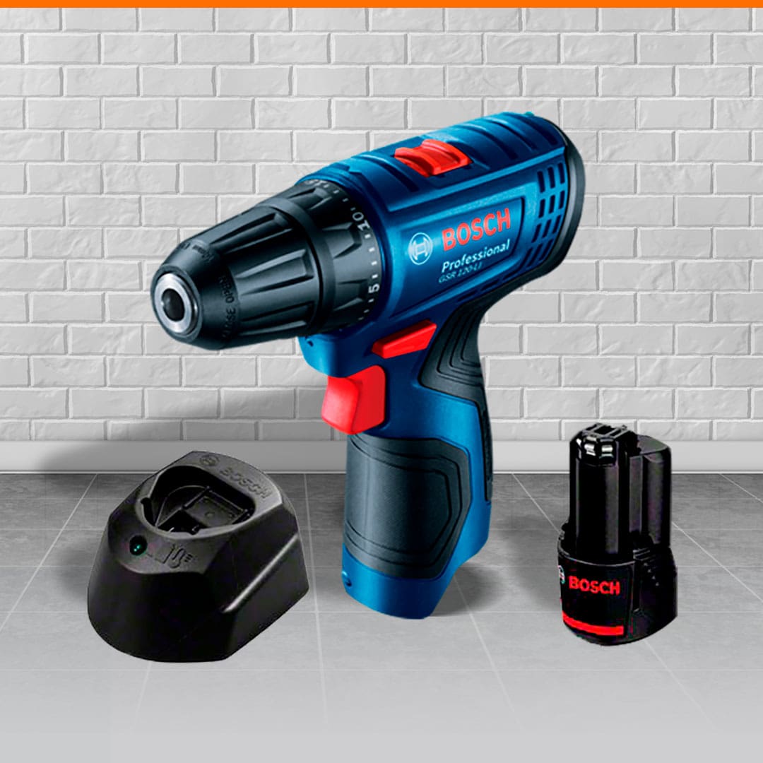 Parafusadeira Furadeira Bosch GSR 120LI  com bateria