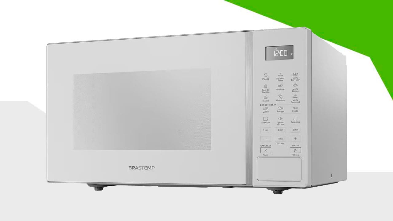 Forno Micro-ondas Brastemp BMS46AB 32 Litros Branco