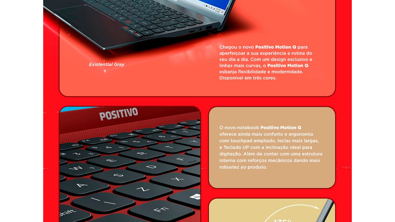 Notebook Positivo Motion Q464C