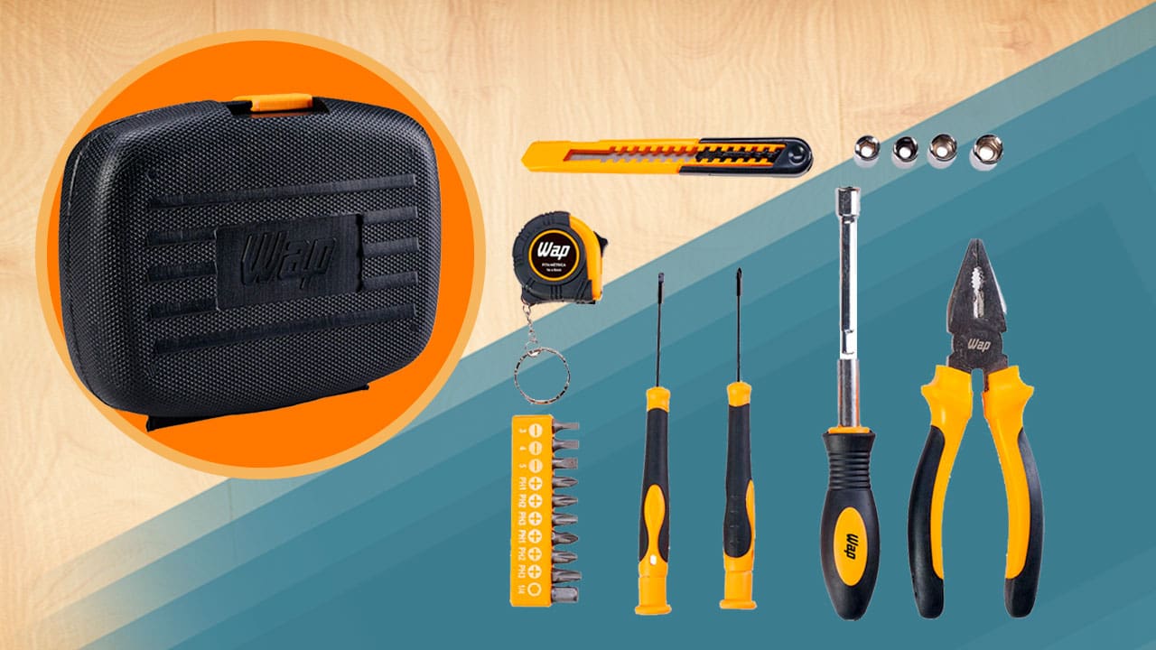 Kit Ferramentas WAP MKF21 maleta