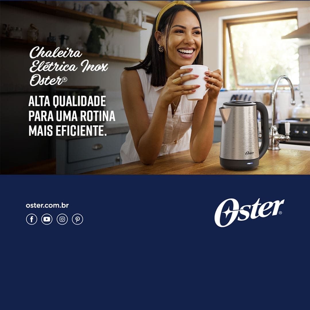 Chaleira Elétrica Oster OCEL840 2,0L – Inox 220V