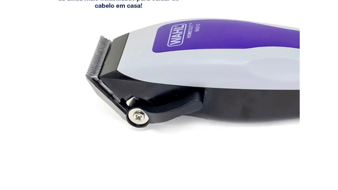 Máquina de Cortar Cabelo Wahl Home Cut Basic 9155 Cinza/Azul