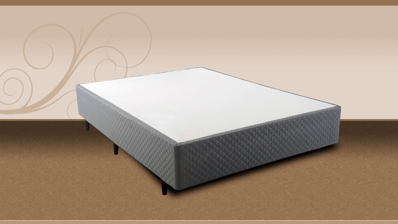 Base Box Casal Herval Ômega Cinza