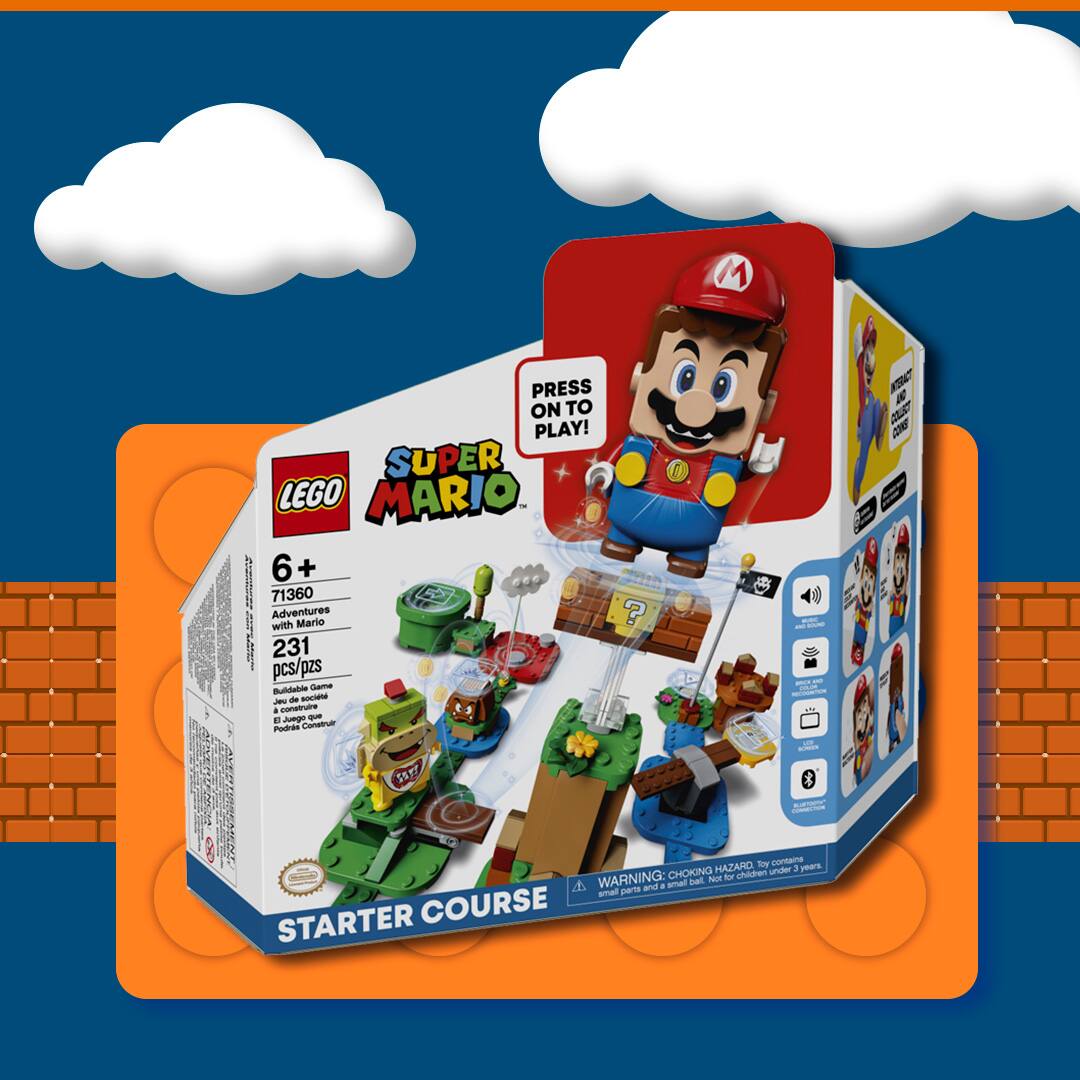 LEGO Super Mario Aventuras Mario Pack Início 231 peças