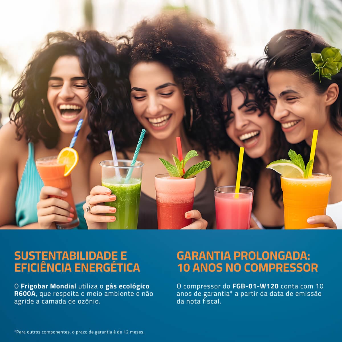 FRIGOBAR 120L MONDIAL FGB-01-W-120