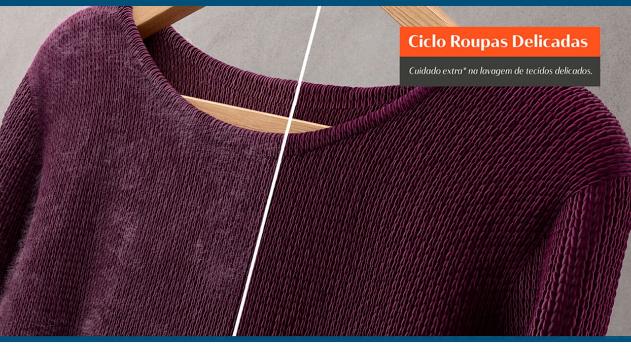 CICLO ROUPAS DELICADAS
