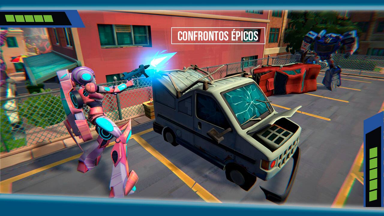 Jogo Transformers: Campos de Batalha PS4 cenas