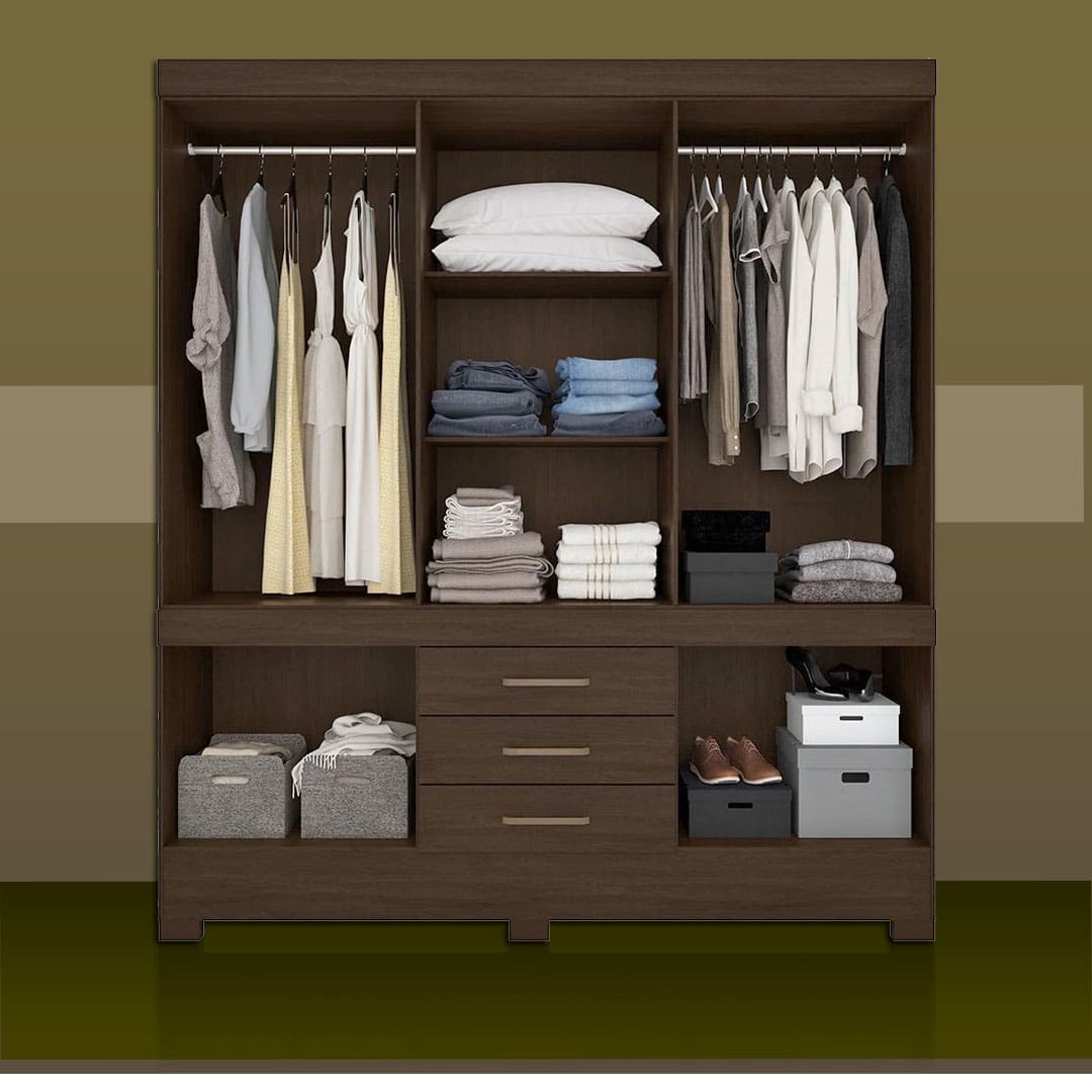 Guarda-Roupa Demóbile New Murano gavetas medidas