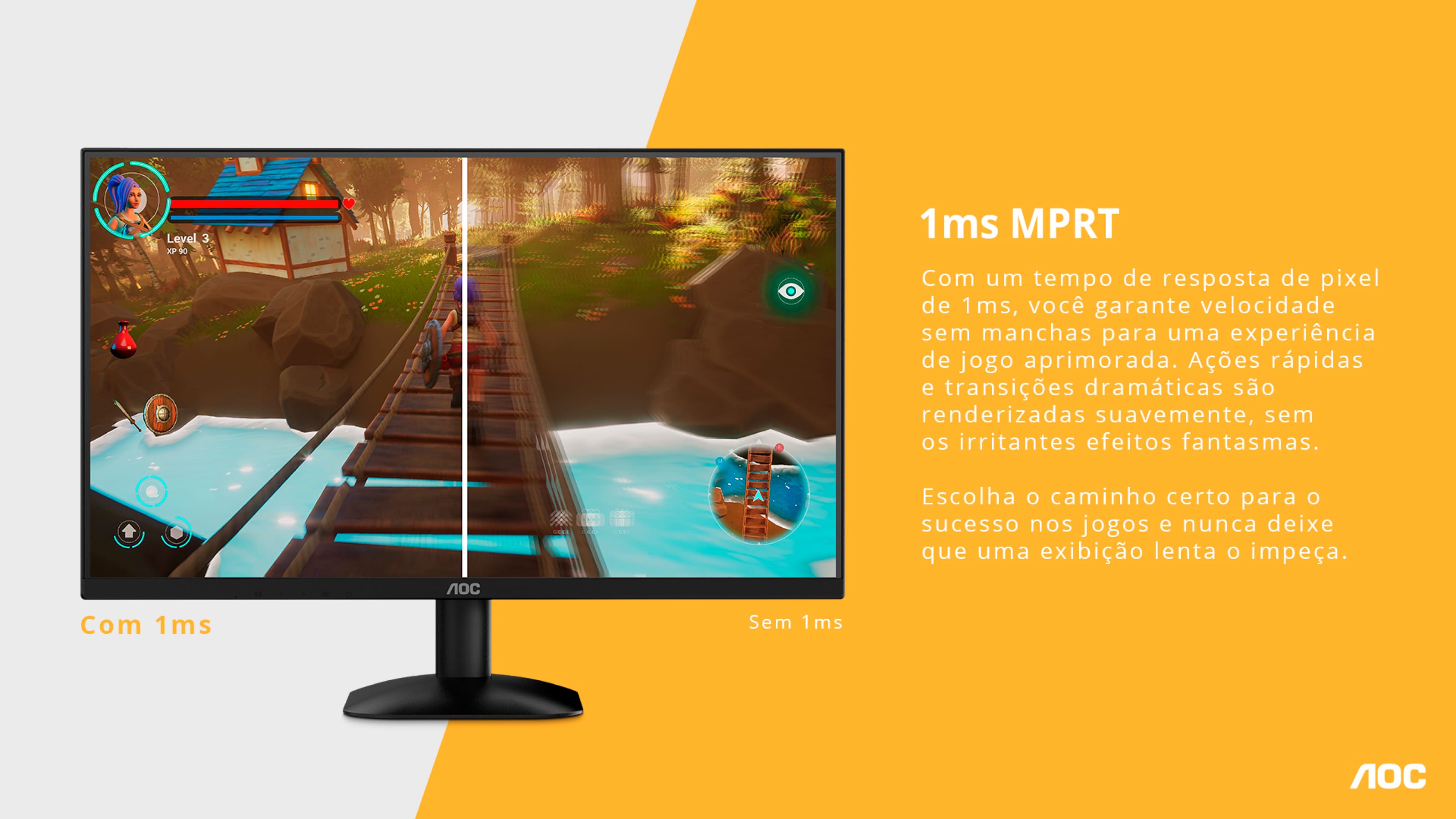 Monitor Gamer 22” AOC 22B35HM23