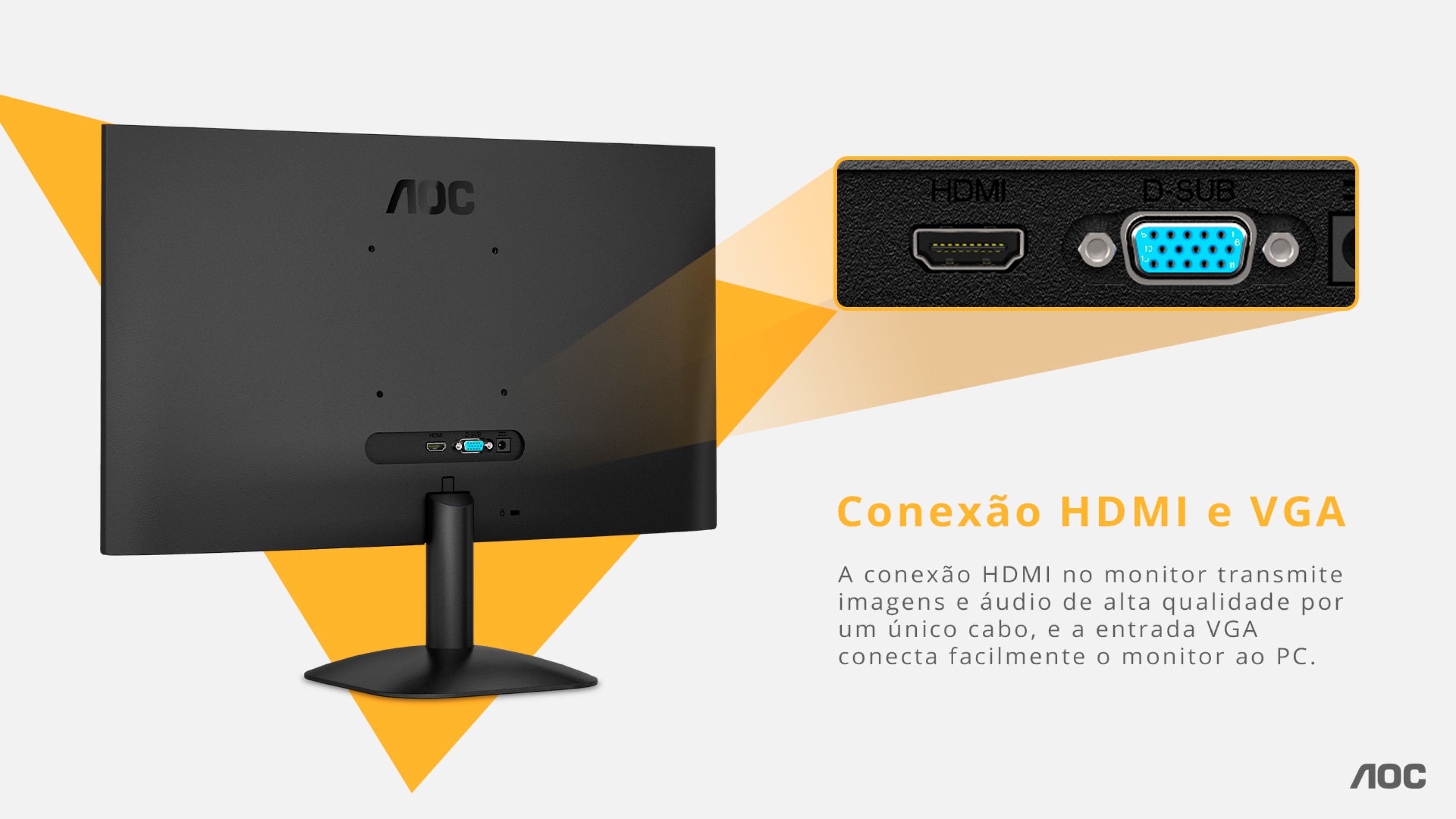 Monitor Gamer 22” AOC 22B35HM23