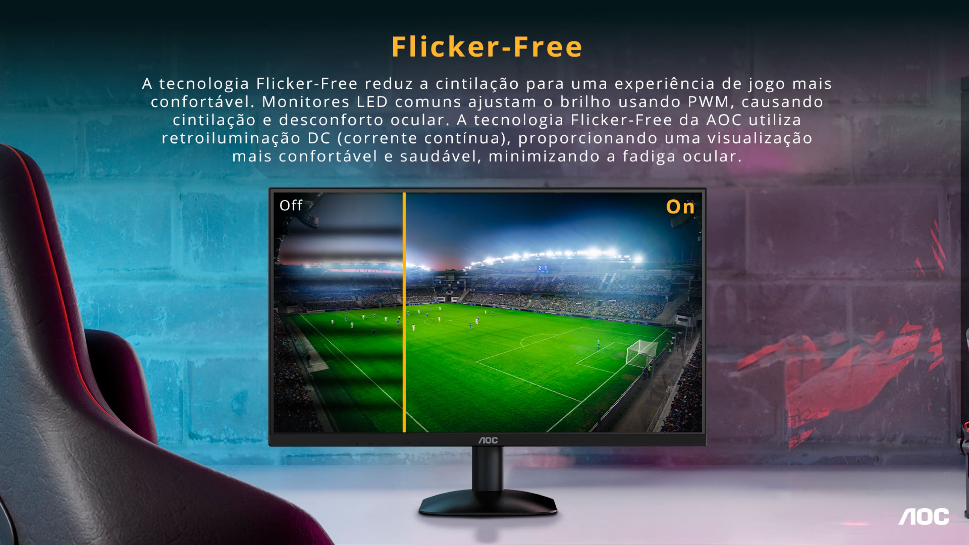 Monitor Gamer 22” AOC 22B35HM23