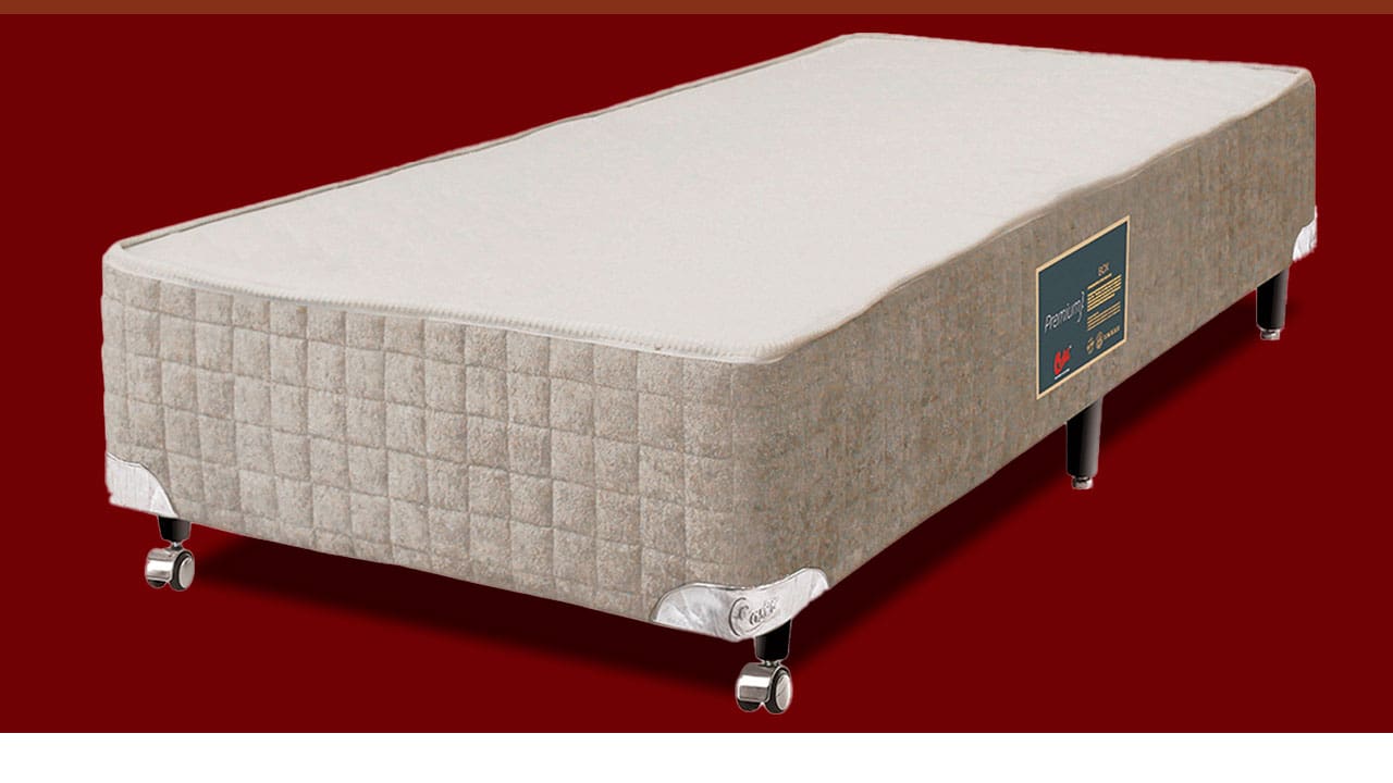 Cama Box Queen Size Castor Premium