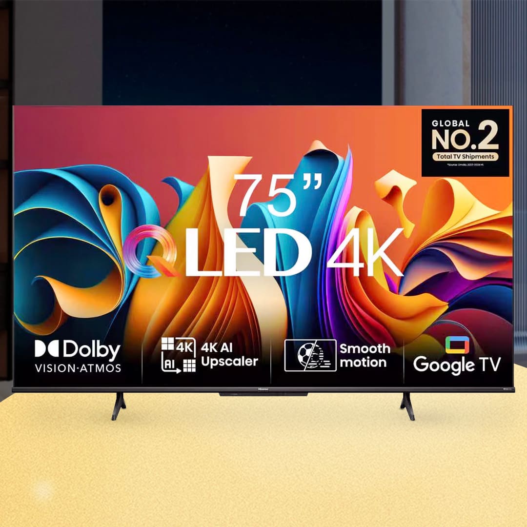 Smart 75” Hisense Q6N 