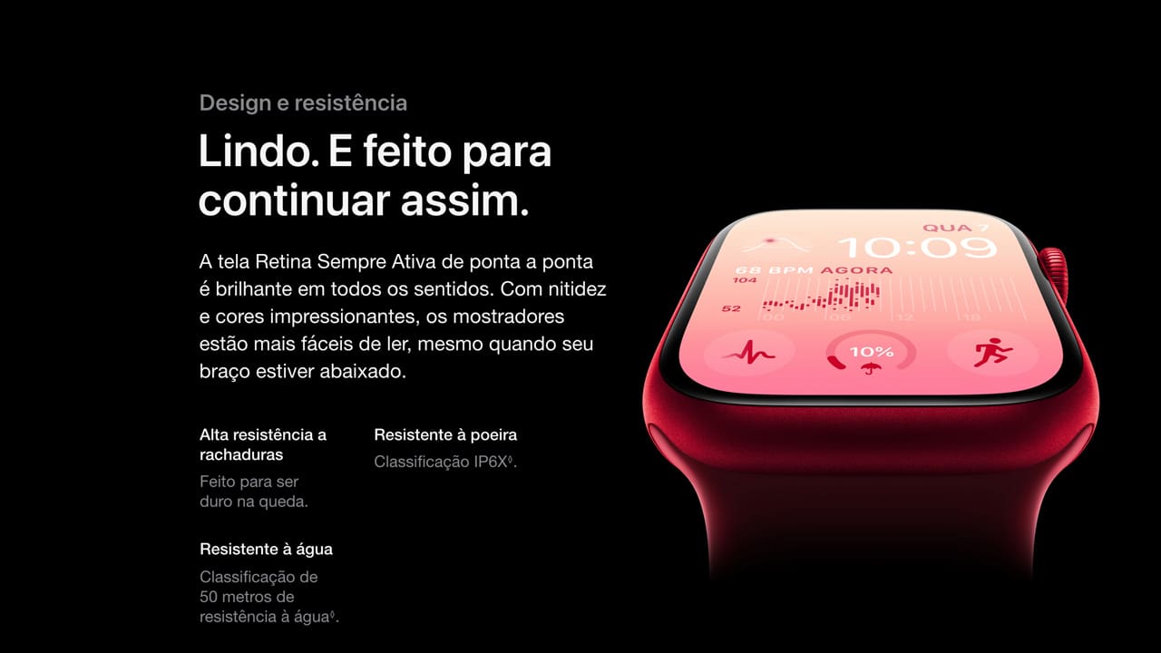 APPLE WATCH S8 41 RED AL RED SP CEL-BRA
